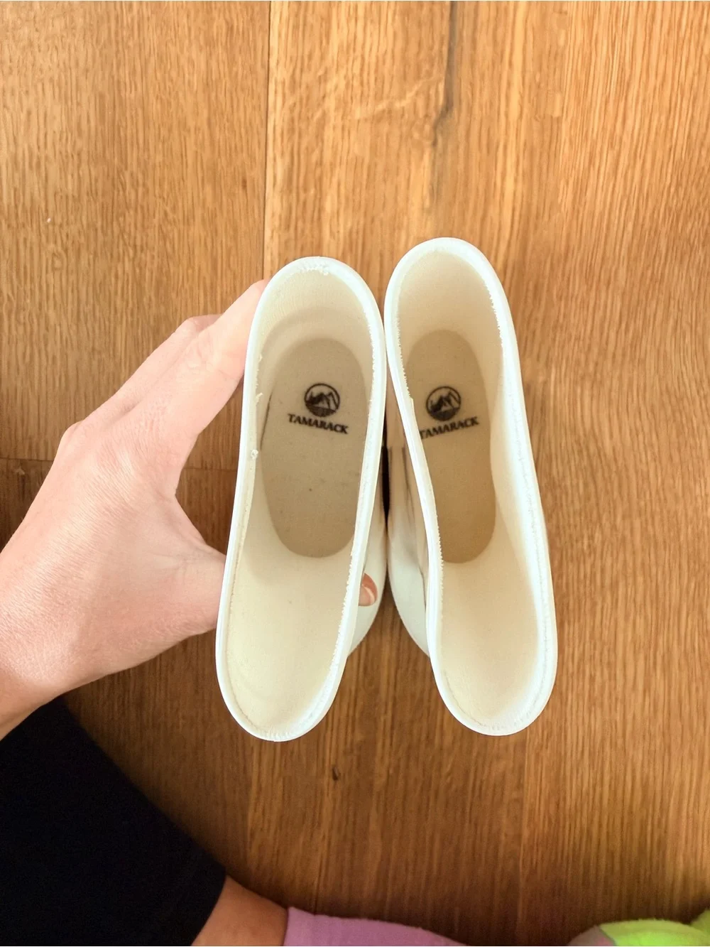 TAMARACK | Kids White Shrimp Boots